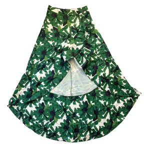 L'ATISTE BY AMY Size Small Tropical‎ Floral Print High Waisted Maxi Skirt